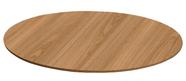 Tampo em MDF 18mm Redondo 120 cm - Freijó