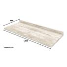 Tampo Para Balcão 120 Cm Calcare - Henn Tampo Para Balcão 120 Cm Calcare - Henn