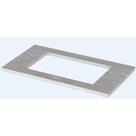 Tampo Para Balcão 80Cm Cooktop Americana Estrutura Em Mdf 15Mm Henn Calcare