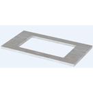 Tampo para Balcão 80cm Cooktop Americana Estrutura em MDF 15mm Henn