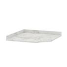 Tampo Para Balcão Canto Diagonal 74cm Classic Luciane Móveis Mármore Bp Tampo Para Balcão Canto Diagonal 74cm Classic Luciane Móveis Mármore Bp