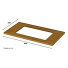 Tampo Para Balcão Cooktop 80cm Nature - Henn