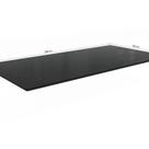 Tampo para Mesa de Jantar 2000x1000 de Madeira com Vidro