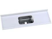 Tampo para Pia de Cozinha Rorato Mármore Sintético com Cuba em Inox 150x55cm