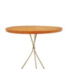 Tampo Redondo Mesa Decoração Bistrô Madeira Pinus 45cm Tampo Redondo Mesa Decoração Bistrô Madeira Pinus 45cm