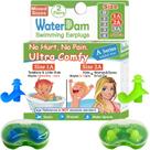 Tampões de ouvido de natação WaterDam A-Series Ultra Comfy Waterproof