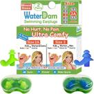 Tampões de ouvido de natação WaterDam A-Series Ultra Comfy Waterproof