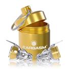 Tampões de ouvido Eargasm High Fidelity com filtros dourados - 21dB NRR