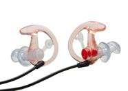 Tampões de ouvido SureFire EP3 Sonic Defenders reutilizáveis Medium Clear