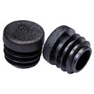 Tampões de plástico Prescott Plastics 19,05 mm pretos, pacote com 50 Tampões de plástico Prescott Plastics 19,05 mm pretos, pacote com 50