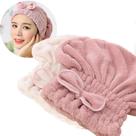Tampões de secagem de cabelo Jseng Microfiber Soft & Absorvent 2PC