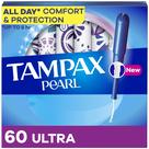 Tampões Tampax Pearl Ultra Absorbency 60 unidades