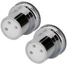 Tampões XLR Female Plugs, 2 unidades para áudio, alto-falantes, etc.