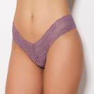 Tanga Absorvente com Cintura em Renda Cor:OrquídeaTamanho:G
