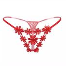 Tanga Bordada Feminina Fio Dental ElaShopp Tanga Bordada Feminina Fio Dental ElaShopp