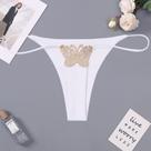 Tanga Calcinha Sem Costura Nylon Malha Confortável Diário Tanga Calcinha Sem Costura Nylon Malha Confortável Diário