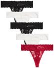 Tanga de Microfibra Para Mujer Jessica Simpson Paquete de 5