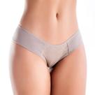 Tanga Dupla Renda Areia em Algodão Egípcio