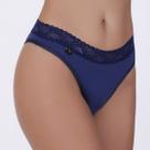 Tanga em Algodão Egípcio com renda na cintura Tanga em Algodão Egípcio com renda na cintura