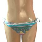 Tanga Estampada De Amarrar Cia Marítima Lycra Moda Praia