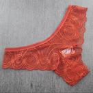 Tanga Fio em Renda Cor:TerraTamanho:M