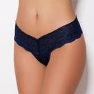 Tanga Fio Fita Cor:Azul MarinhoTamanho:M