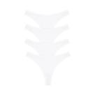 Tangas De Algodão Listradas Para Mulheres, 4 Peças, G-String Sexy, Roupa Íntima T-Back Tangas De Algodão Listradas Para Mulheres, 4 Peças, G-String Sexy, Roupa Íntima T-Back