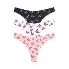 Tangas Femininas Ultrafinas E Sexy Com Estampa Gráfica De Leopardo, Lingerie Íntima Elástica S-XL 3