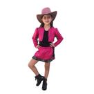 Tango Conjunto Country Com Franja Pink
