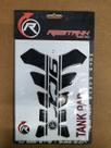 Tankpad Protetor De Tanque/Gsx Xj6 Preto Branco Resitank