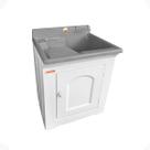 Tanque Com Gabinete ABS e Esfregador em Fibra de Vidro 50L Stilofibras Ref.021 Tanque Com Gabinete ABS e Esfregador em Fibra de Vidro 50L Stilofibras Ref.021