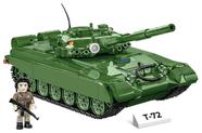Tanque de brinquedo COBI Armed Forces T-72 (Alemanha Oriental/Soviética) com figura Tanque de brinquedo COBI Armed Forces T-72 (Alemanha Oriental/Soviética) com figura