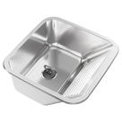Tanque de Embutir Inox Ghel Plus - 550x450x215mm, 30 Litros, Aço Polido