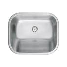 Tanque De Encaixe Para Embutir Hera 34l Em Aço Inox Acetinado 50x40 - Tramontina 94400107 Tanque De Encaixe Para Embutir Hera 34l Em Aço Inox Acetinado 50x40 - Tramontina 94400107