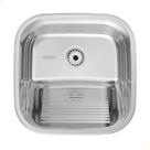 Tanque De Encaixe Tramontina Hera 23 Litros Aço Inox Polido 40x40 Cm 94403407