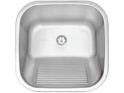 Tanque de Encaixe Tramontina Hera 25 Litros em Aço Inox Acetinado 40x40 Cm