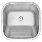 Tanque De Encaixe Tramontina Hera 25 Litros Em Aço Inox Acetinado 40x40 Cm