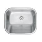 Tanque de Encaixe Tramontina Hera 34 L em Aço Inox Acetinado 50x40 cm Tanque de Encaixe Tramontina Hera 34 L em Aço Inox Acetinado 50x40 cm