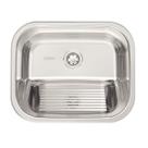 Tanque de Encaixe Tramontina Hera 34 L em Aço Inox Polido 50x40 cm Tanque de Encaixe Tramontina Hera 34 L em Aço Inox Polido 50x40 cm