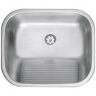 Tanque De Encaixe Tramontina Hera 34 Litros Em Aço Inox Acetinado 50x40 Cm Tanque De Encaixe Tramontina Hera 34 Litros Em Aço Inox Acetinado 50x40 Cm