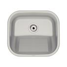 Tanque de Encaixe Tramontina Hera Compact 19 em Aço Inox Acetinado 40x35cm OUTLET