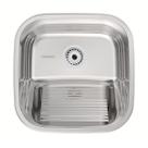 Tanque de Encaixe Tramontina Hera Compact 25 L em Aço Inox Polido 40x40 cm