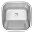 Tanque de Encaixe Tramontina Hera Compact 25L em Aço Inox Escovado 40x40 cm