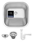 Tanque de Encaixe Tramontina Hera Compact 25L em Aço Inox Escovado 40x40 cm