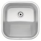 Tanque de Encaixe Tramontina Hera Compact 25L em Aço Inox Escovado 40x40 cm