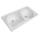 Tanque De Fibra Duplo 1,00m X 50cm Indimel