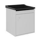 Tanque De Lavanderia 22 Lts + Gabinete Mdf Suspenso + Sifão