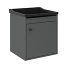 Tanque De Lavanderia 22 Lts + Gabinete Mdf Suspenso + Sifão