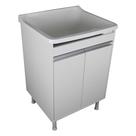 Tanque De Lavanderia Gabinete 100% MDF Com Sifão e Válvula Tanque De Lavanderia Gabinete 100% MDF Com Sifão e Válvula