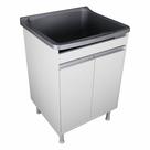 Tanque De Lavanderia Gabinete 100% MDF Com Sifão e Válvula Tanque De Lavanderia Gabinete 100% MDF Com Sifão e Válvula
